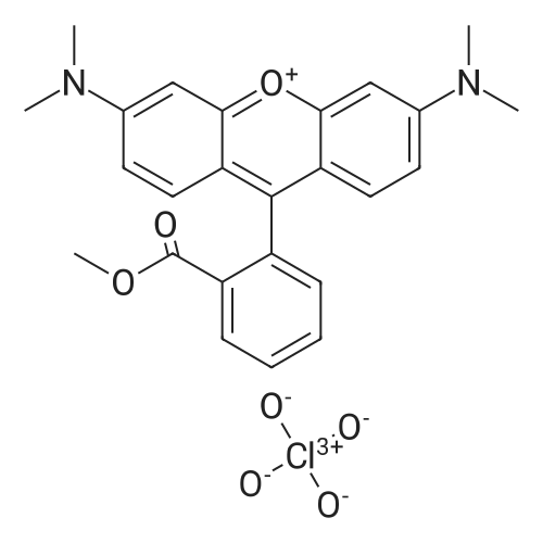 Tetramethylrhodamine Methyl Ester Perchlorate 化学结构 CAS号：115532-50-8