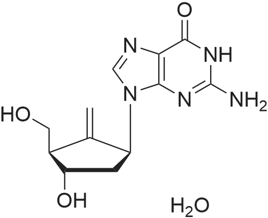 Entecavir Monohydrate 化学结构 CAS号：209216-23-9