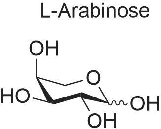 L-(+)-Arabinose 化学结构 CAS号：5328-37-0