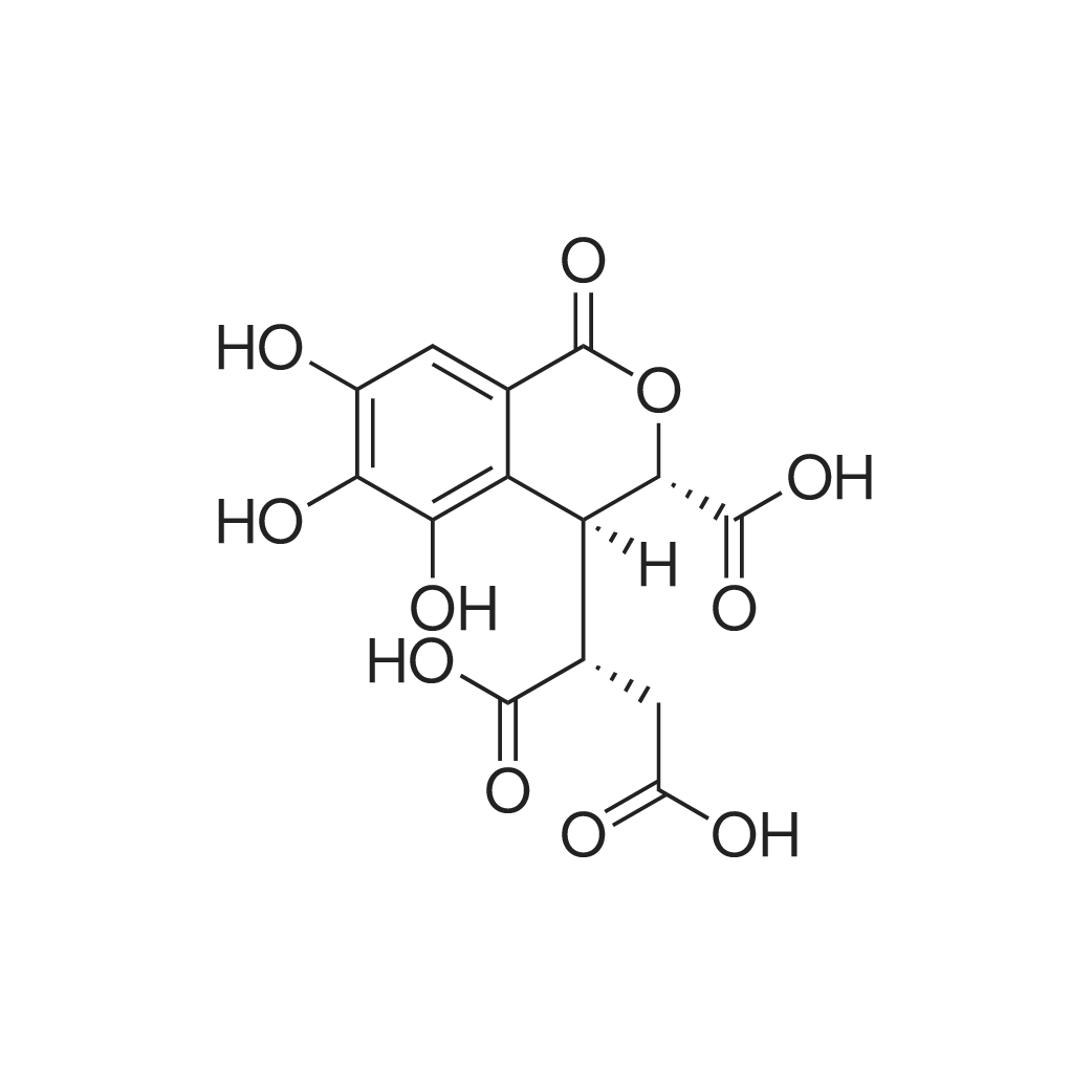 Chebulic acid 化学结构 CAS号：23725-05-5