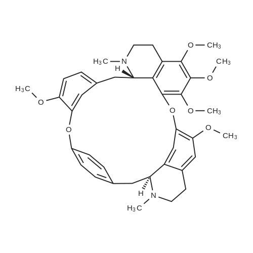 Hernandezine 化学结构 CAS号：6681-13-6