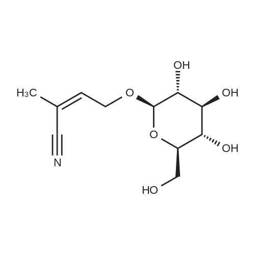 Rhodiocyanoside A 化学结构 CAS号：168433-86-1