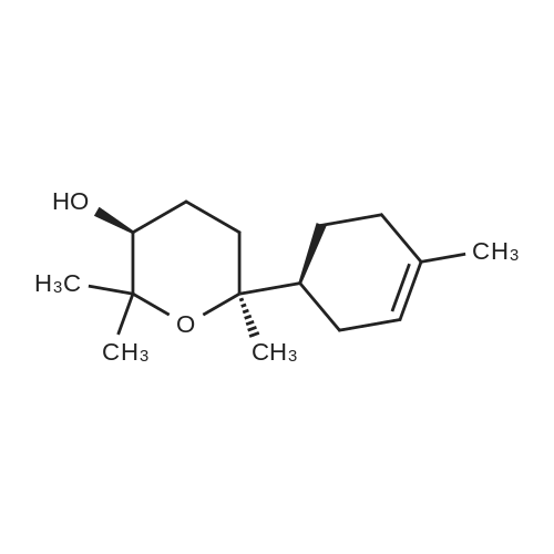 Bisabolol oxide A 化学结构 CAS号：22567-36-8