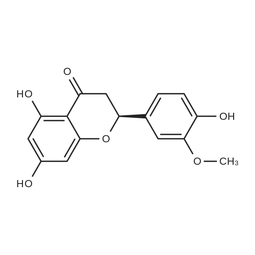 Homoeriodictyol 化学结构 CAS号：446-71-9