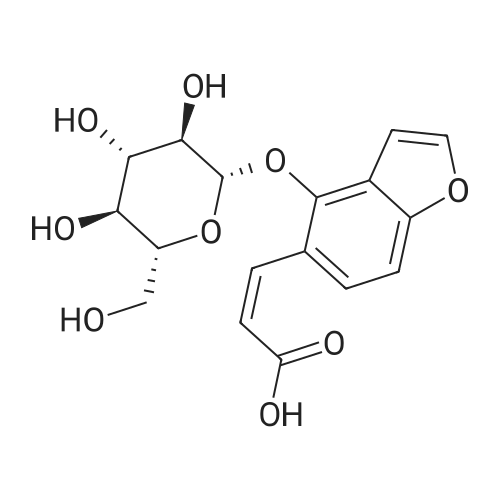 Isopsoralenoside 化学结构 CAS号：905954-18-9