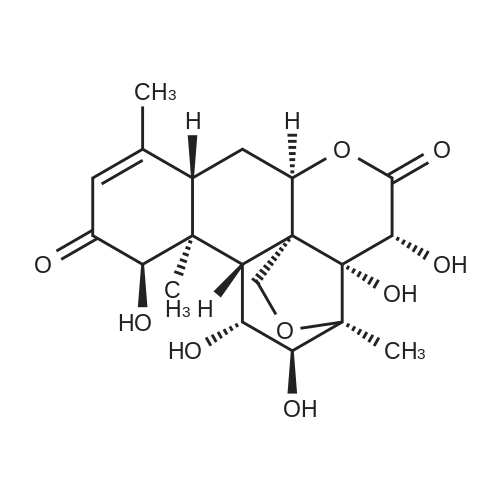 Yadanziolide C 化学结构 CAS号：95258-12-1