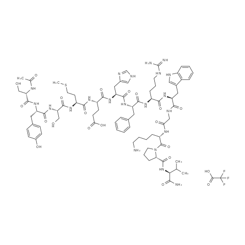 α-MSH TFA 化学结构 CAS号：171869-93-5