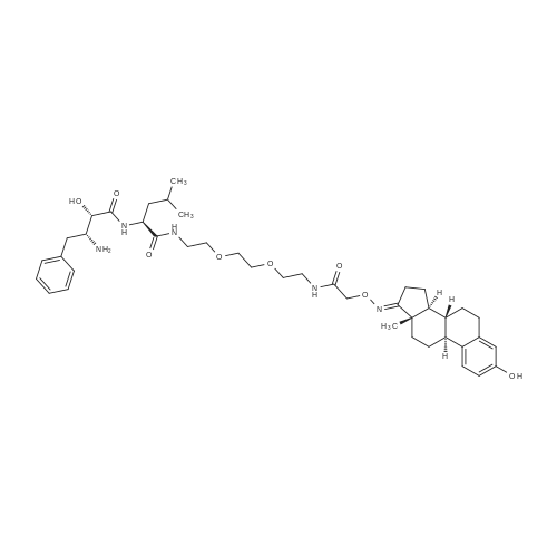 PROTAC ERα Degrader-2 化学结构 CAS号：1351169-29-3