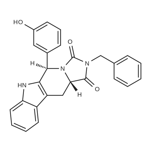 Eg5 Inhibitor V, trans-24 化学结构 CAS号：869304-55-2