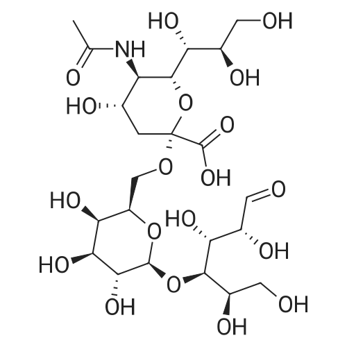 6'-Sialyllactose 化学结构 CAS号：35890-39-2