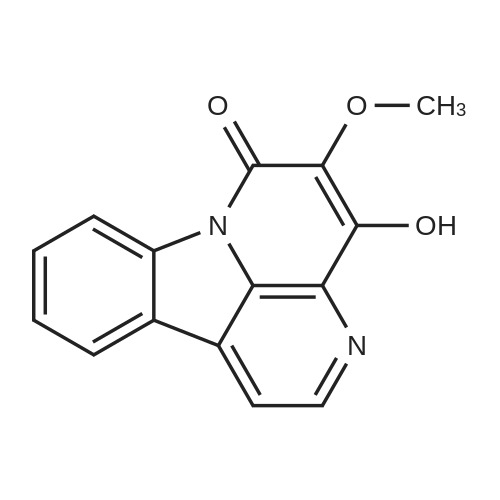 Picrasidine Q 化学结构 CAS号：101219-61-8