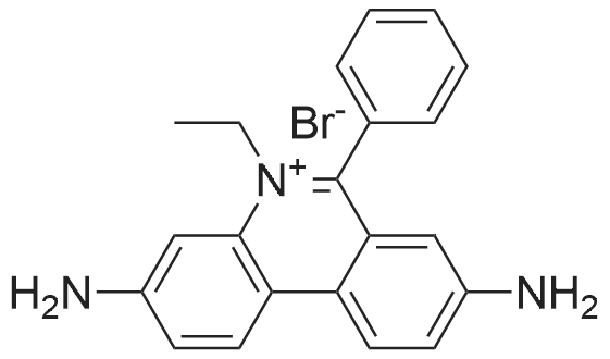 Ethidium bromide 化学结构 CAS号：1239-45-8