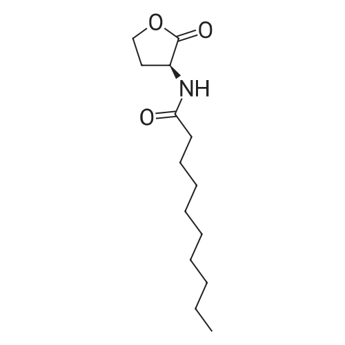 N-Decanoyl-L-homoserine lactone 化学结构 CAS号：177315-87-6