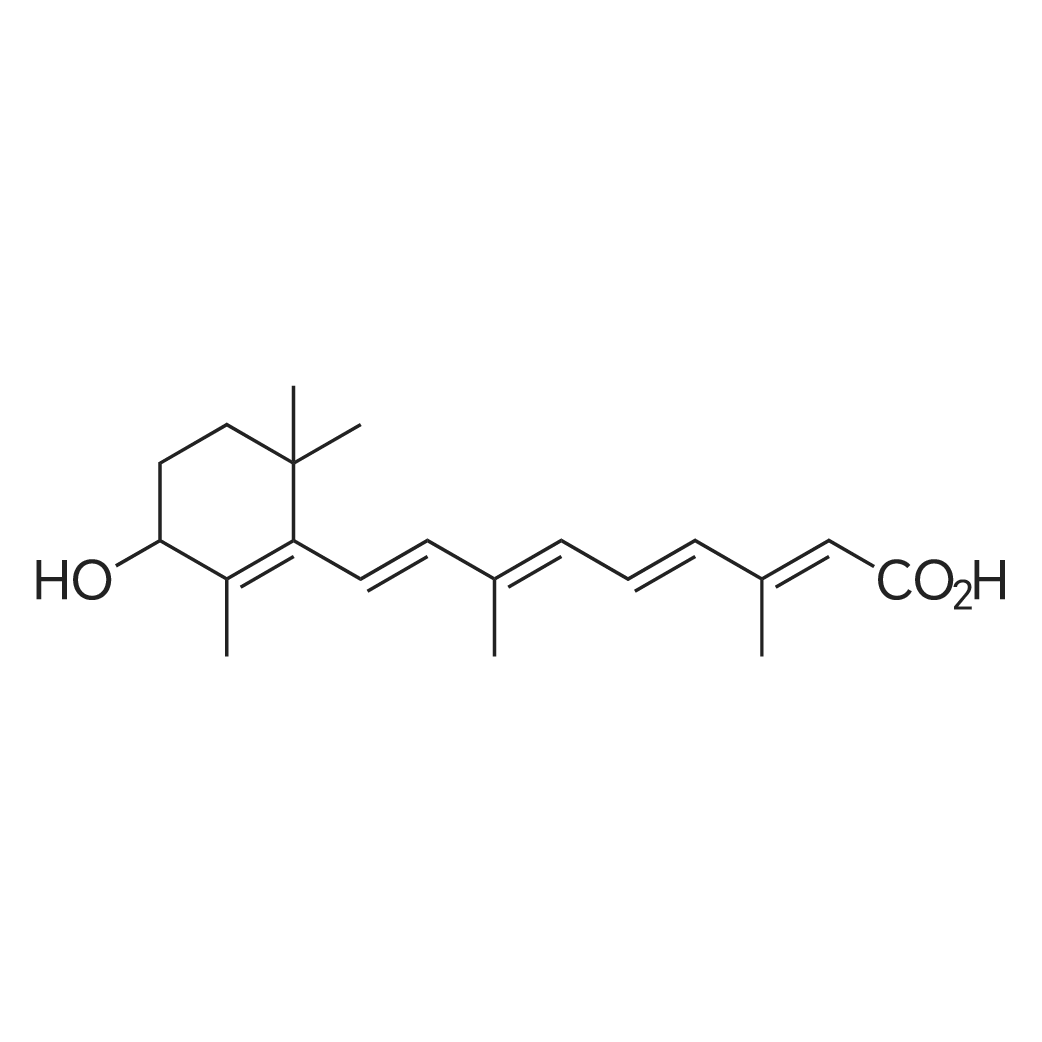 4-Hydroxyretinoic acid 化学结构 CAS号：66592-72-1