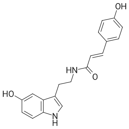 N-(p-Coumaroyl) Serotonin 化学结构 CAS号：68573-24-0