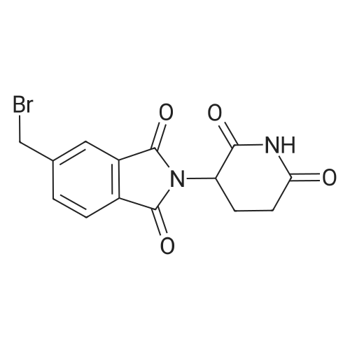 5-(Bromomethyl)-2-(2,6-dioxopiperidin-3-yl)isoindoline-1,3-dione 化学结构 CAS号：1312023-72-5