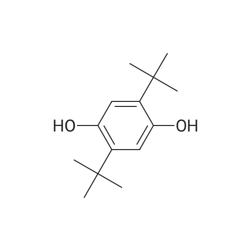 2,5-Di-tert-butylhydroquinone 化学结构 CAS号：88-58-4