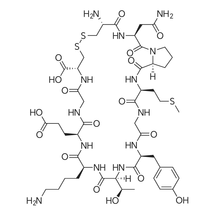 Cyclotraxin B 化学结构 CAS号：1203586-72-4