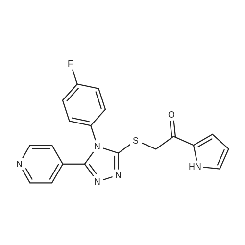 Casein kinase 1δ-IN-8 化学结构 CAS号：851396-73-1