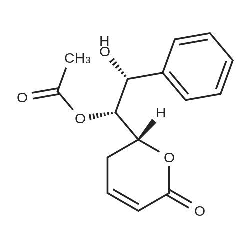 Goniodiol 7-acetate 化学结构 CAS号：96422-53-6