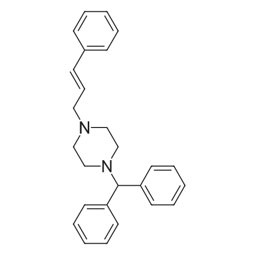 Cinnarizine 化学结构 CAS号：298-57-7