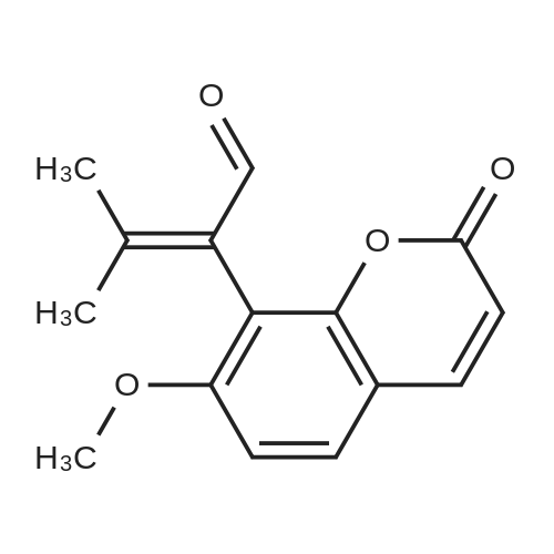 Murralongin 化学结构 CAS号：53011-72-6