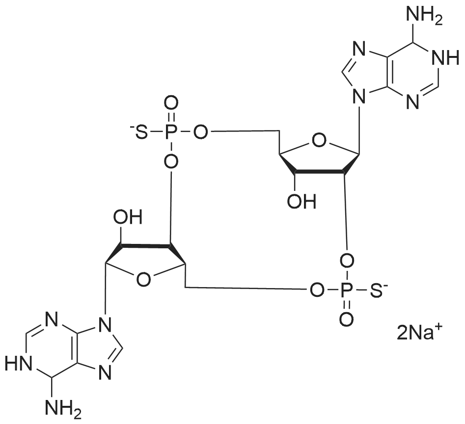 ADU-S100 disodium salt 化学结构 CAS号：1638750-95-4