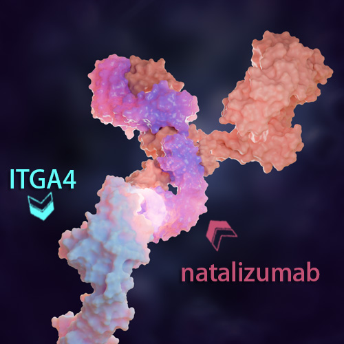 Natalizumab 化学结构 CAS号：189261-10-7