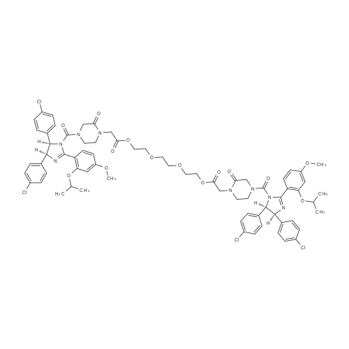 PROTAC MDM2 Degrader-4 化学结构 CAS号：2249750-24-9