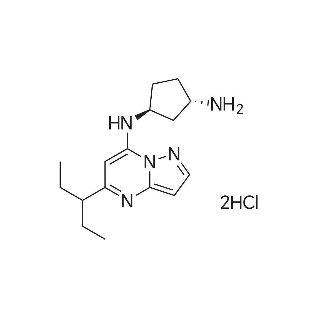 KB-0742 2HCl 化学结构 CAS号：2416874-75-2