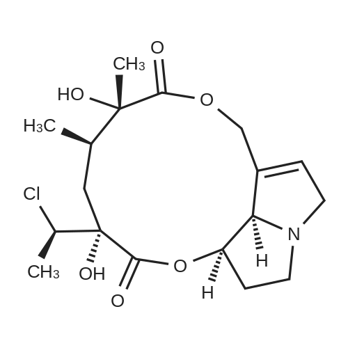 Jaconine 化学结构 CAS号：480-75-1