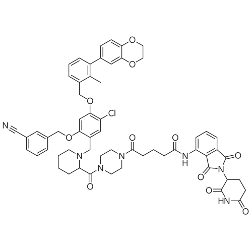 PROTAC PD-1/PD-L1 degrader-1 化学结构 CAS号：2447066-37-5