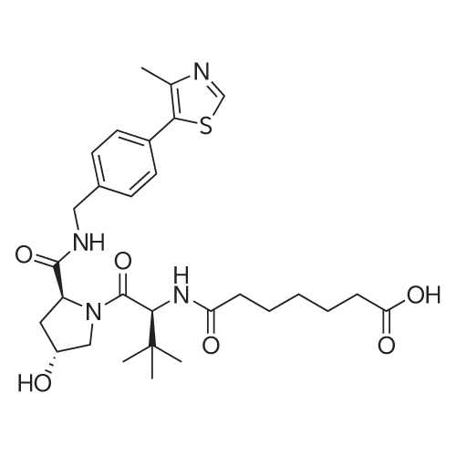 (S,R,S)-AHPC-amido-C5-acid 化学结构 CAS号：2162120-87-6