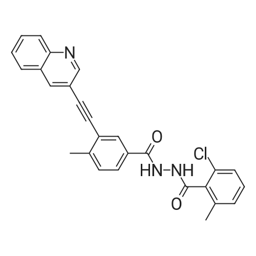 Vodobatinib 化学结构 CAS号：1388803-90-4