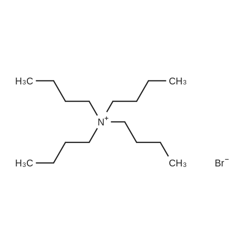 Tetrabutylammonium bromide/四丁基溴化铵 化学结构 CAS号：1643-19-2