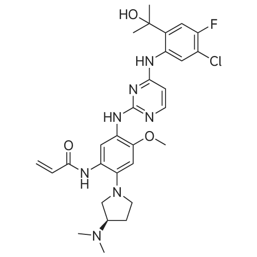 Sunvozertinib/舒沃替尼 化学结构 CAS号：2370013-12-8
