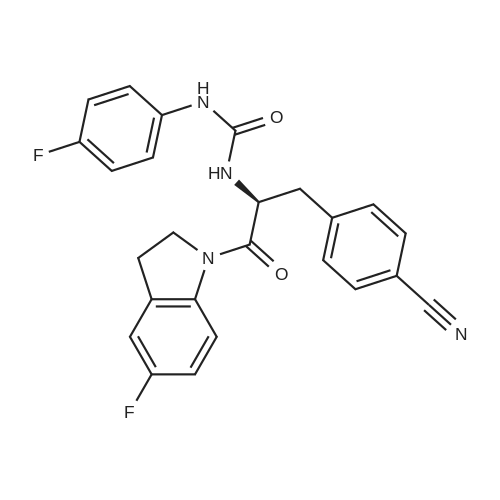 FPR2 agonist 2 化学结构 CAS号：2829263-20-7