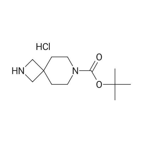 tert-butyl 2,7-diazaspiro[3.5]nonane-7-carboxylate HCl 化学结构 CAS号：1023301-84-9