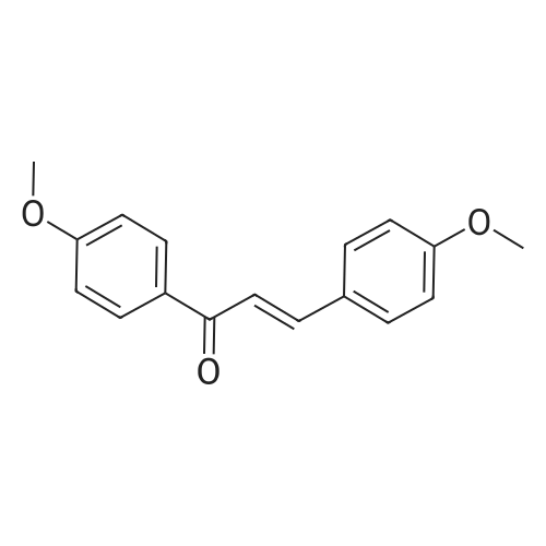 4,4'-Dimethoxychalcone/4,4'-甲氧基查耳酮 化学结构 CAS号：2373-89-9