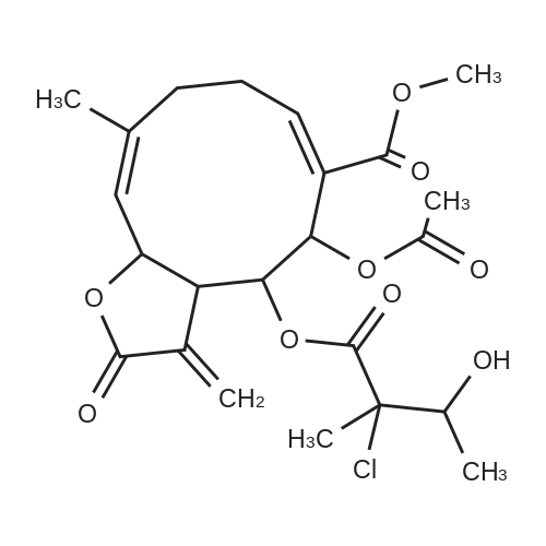 Chlorouvedalin 化学结构 CAS号：24694-80-2