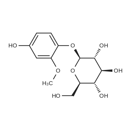 Isotachioside 化学结构 CAS号：31427-08-4