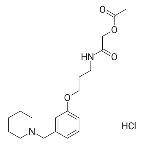 Roxatidine Acetate HCl 化学结构 CAS号：93793-83-0