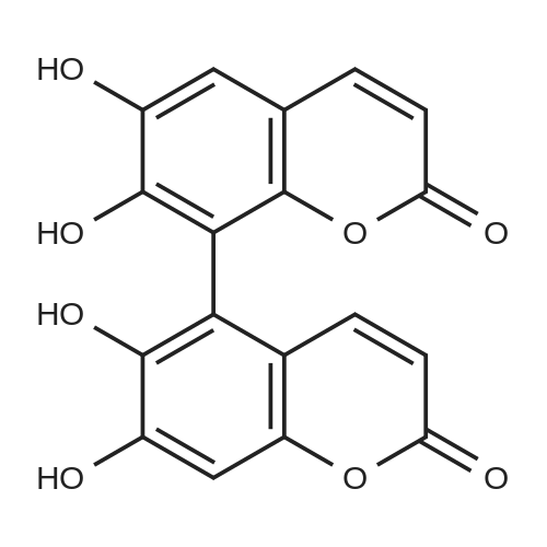 Isoeuphorbetin tetramethyl ether 化学结构 CAS号：50677-55-9