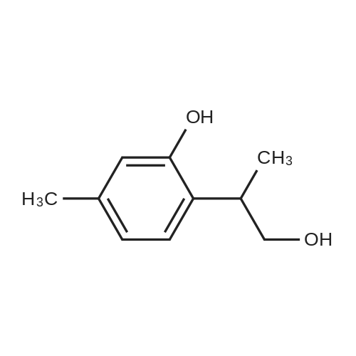 9-Hydroxythymol 化学结构 CAS号：61955-76-8