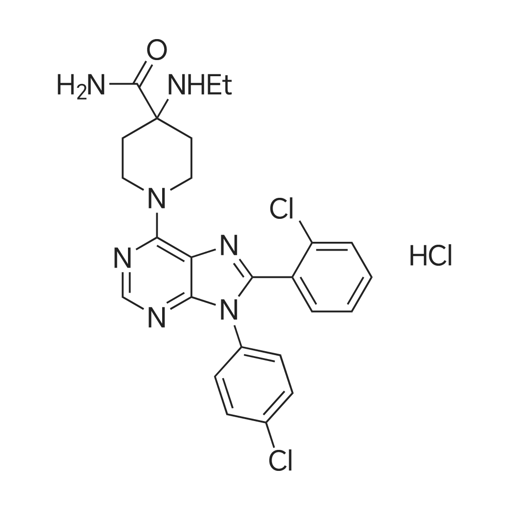 Otenabant HCl 化学结构 CAS号：686347-12-6