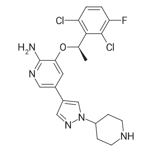 Crizotinib 化学结构 CAS号：877399-52-5