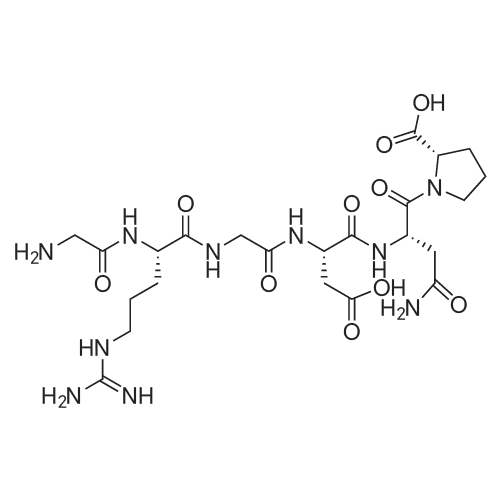 RGD peptide (GRGDNP) 化学结构 CAS号：114681-65-1