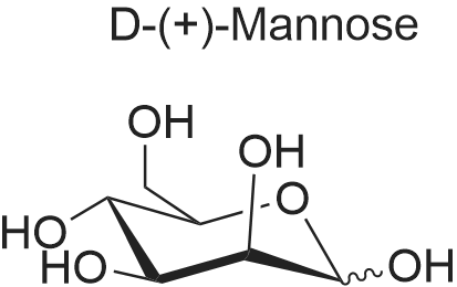 D-Mannose 化学结构 CAS号：3458-28-4