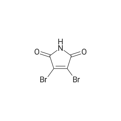 3,4-Dibromo-1H-pyrrole-2,5-dione 化学结构 CAS号：1122-10-7