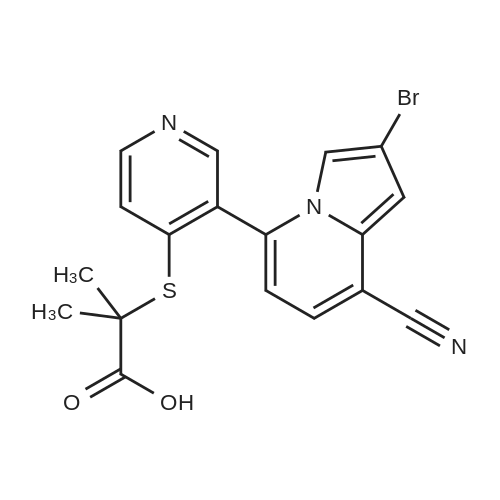 URAT1 inhibitor 5 化学结构 CAS号：2102670-94-8